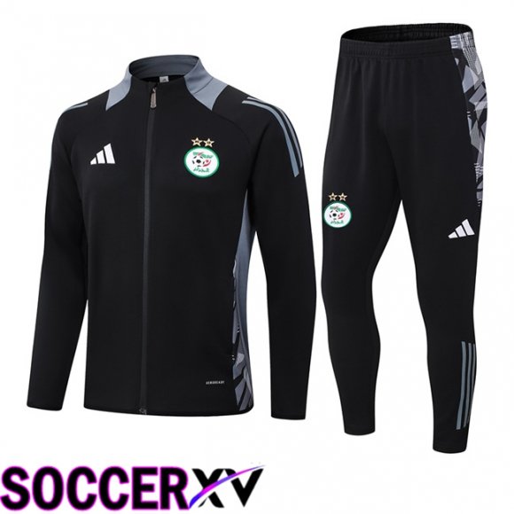 Algeria kit Training Tracksuit - Jacket Black 2024/2025