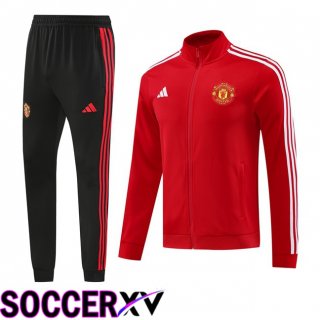 Manchester United kit Training Tracksuit - Jacket Red 2024/2025