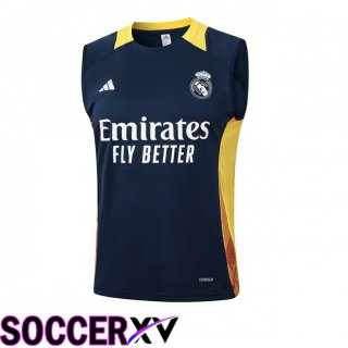 Real Madrid Gilet Soccer Blue Royal 2024/2025