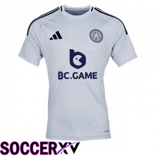 Leicester City Third Soccer Jersey Grey 2024/2025