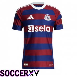 Soccer Jersey Newcastle United Third Blue Red 2024/2025