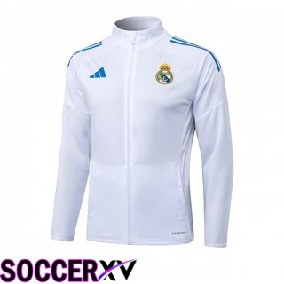 Veste Foot Real Madrid Blanc 2025/2026