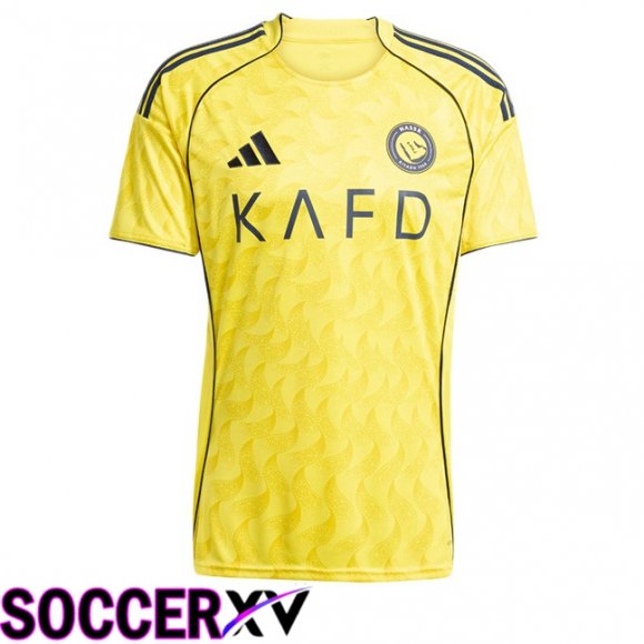 Maillot de Foot Al-Nassr FC Domicile Jaune 2025/2026
