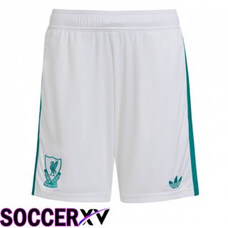 Short De Foot FC Liverpool Third Blanc 2025/2026