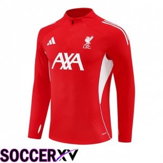 Training Sweatshirt FC Liverpool Rouge 2025/2026