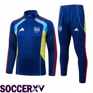 Ensemble Survetement de Foot Arsenal Bleu 2025/2026