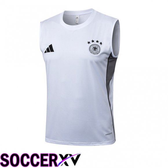 Gilet Foot Allemagne Blanc 2025/2026