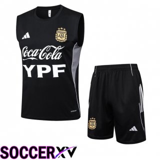 Gilet Foot Argentine + Shorts Noir 2025/2026