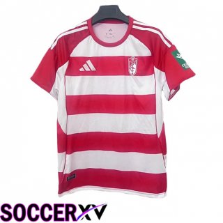Maillot de Foot Granada CF Domicile Rouge Blanc 2025/2026