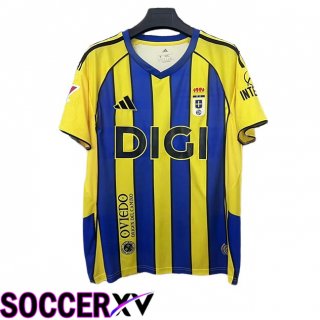Maillot de Foot Real Oviedo Exterieur Jaune 2025/2026