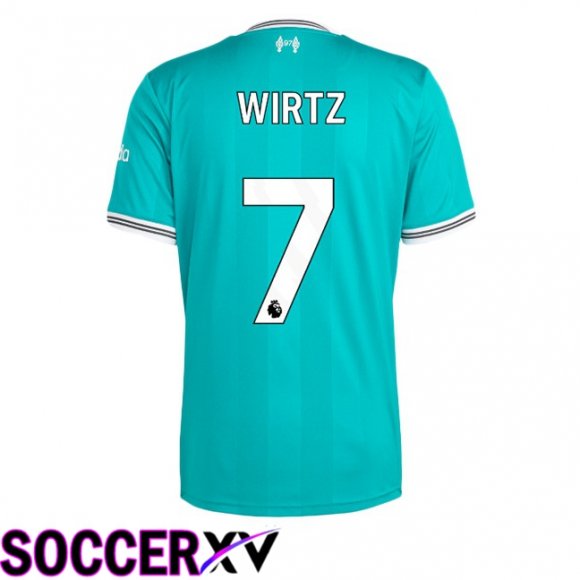 Maillot de Foot FC Liverpool (WIRTZ 7) Third Vert 2025/2026
