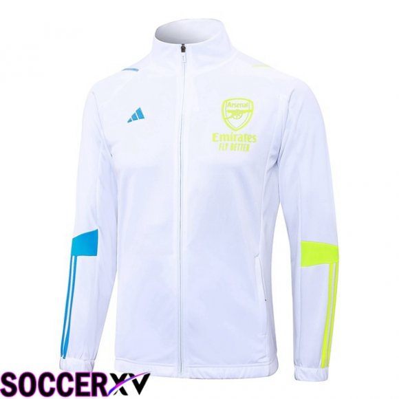 Arsenal Training Jacket White 2023/2024