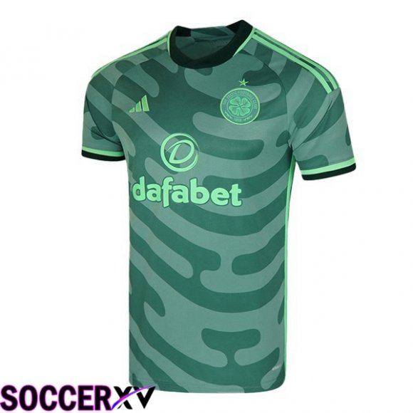 Celtic FC Soccer Jersey Third Green 2023/2024