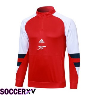 Arsenal Training Sweatshirt Red White 2023/2024