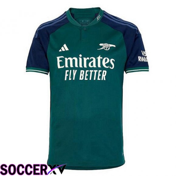 Arsenal Soccer Jersey Third Green 2023/2024