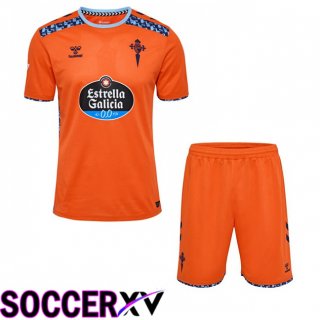 Celta Vigo Kids Third Soccer Jersey Orange 2024/2025