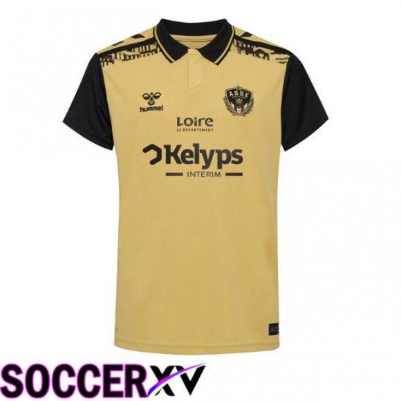 AS St Etienne Third Soccer Jersey Yellow 2024/2025