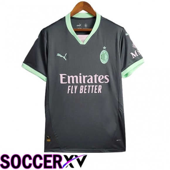 AC Milan Third Soccer Jersey Leaked Version 2024/2025