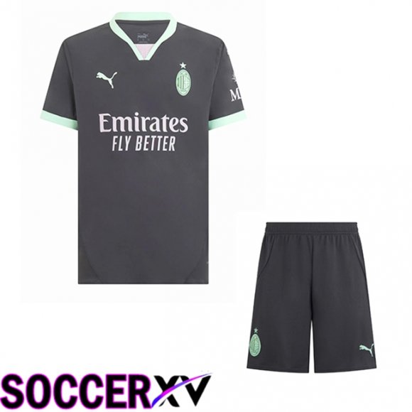 AC Milan Kids Third Soccer Jersey 2024/2025