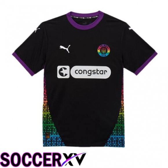 FC St. Pauli Third Soccer Jersey Black 2024/2025