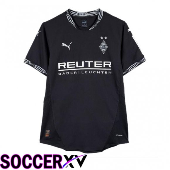 Monchengladbach Third Soccer Jersey Black 2024/2025