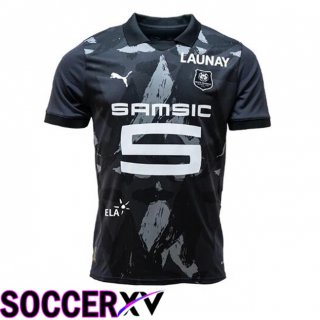 Stade Rennais Third Soccer Jersey Black 2024/2025