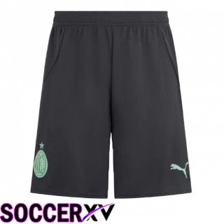 AC Milan Third Soccer Shorts Black 2024/2025