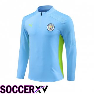 Manchester City Training Sweatshirt Blue 2024/2025