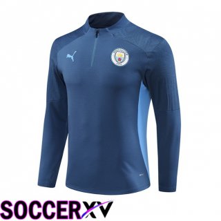 Manchester City Training Sweatshirt Blue Royal 2024/2025