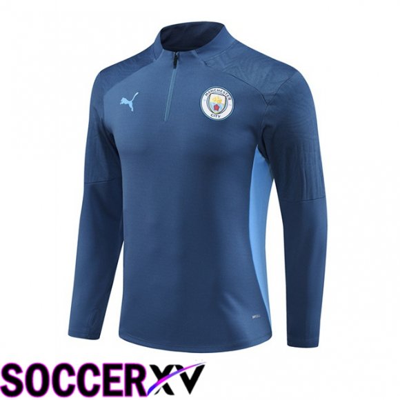 Manchester City Training Sweatshirt Blue Royal 2024/2025