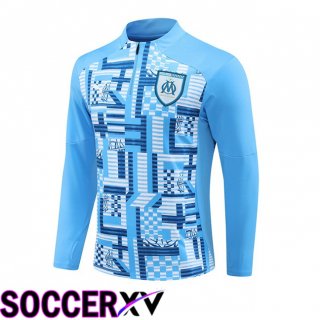 Marseille OM Training Sweatshirt Blue 2024/2025