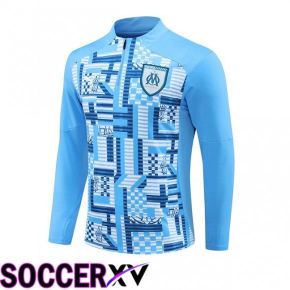 Marseille OM Training Sweatshirt Blue 2024/2025