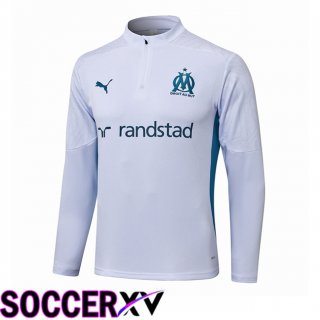 Marseille OM Training Sweatshirt White 2024/2025