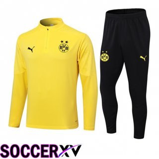 Dortmund BVB Kids kit Training Tracksuit Yellow 2024/2025