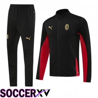 AC Milan kit Training Tracksuit - Jacket Black 2024/2025