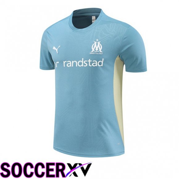 Marseille OM Training T Shirt Blue 2024/2025