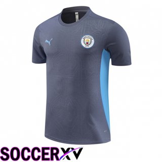 Manchester City Training T Shirt Grey 2024/2025