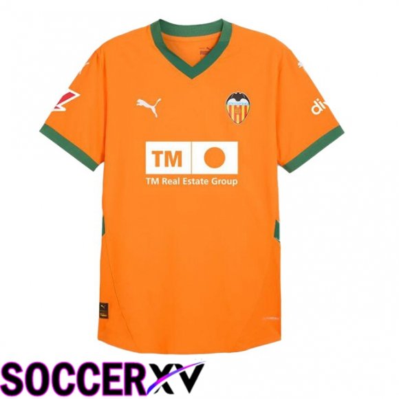 Valencia CF Third Soccer Jersey Orange 2024/2025