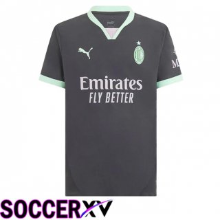 AC Milan Third Soccer Jersey Black 2024/2025