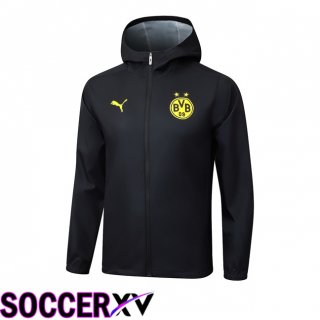Coupe Vent Dortmund BVB Noir 2025/2026