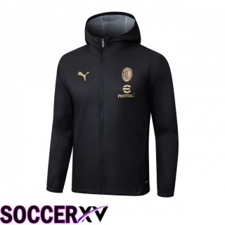 Coupe Vent AC Milan Noir 2025/2026