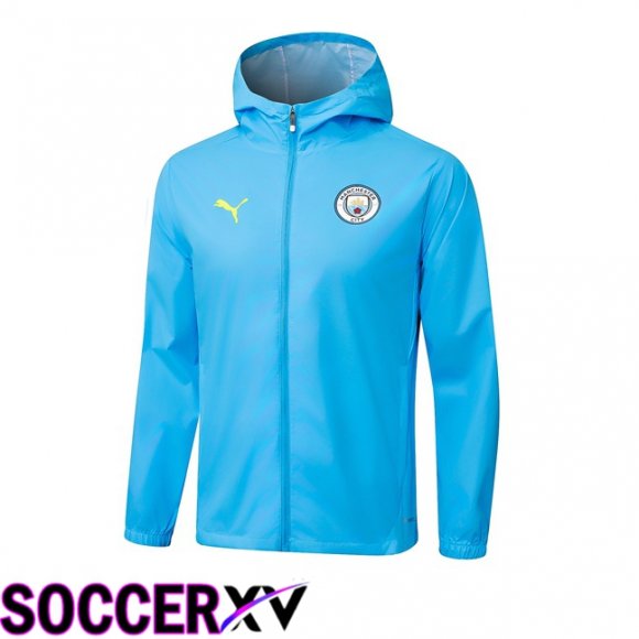 Coupe Vent Manchester City Bleu 2025/2026