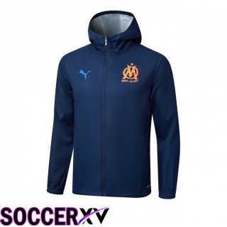 Coupe Vent Marseille OM Bleu Royal 2025/2026
