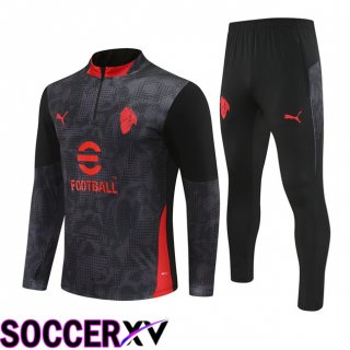 AC Milan kit Training Tracksuit Black 2025/2026
