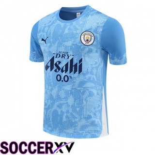 Training T-Shirts Manchester City Bleu 2025/2026