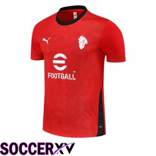 Training T-Shirts AC Milan Rouge 2025/2026