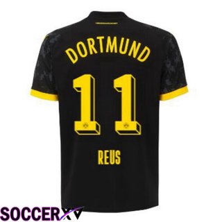 Dortmund BVB (Reus 11) Soccer Jersey Away Black 2023/2024