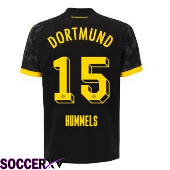 Dortmund BVB (Hummels 15) Soccer Jersey Away Black 2023/2024