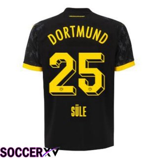 Dortmund BVB (Süle 25) Soccer Jersey Away Black 2023/2024