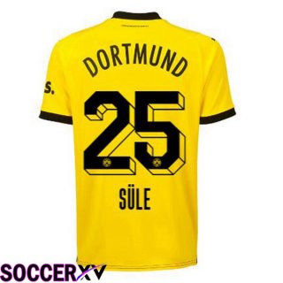 Dortmund BVB (Süle 25) Soccer Jersey Home Yellow Black 2023/2024